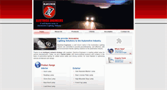 Desktop Screenshot of electricaindia.com